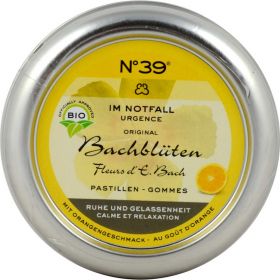 BACHBLTEN Notfall No.39 Pastillen Bio 45 g – PZN 3068197 из немецкой аптеки