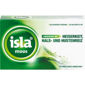ISLA MOOS Pastillen 60 St – PZN 3126523 из немецкой аптеки