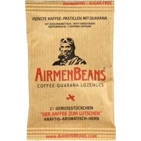 AIRMENBEANS feinste Kaffee Pastillen m.Guarana 21 St – PZN 3136243 из немецкой аптеки
