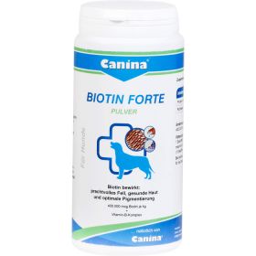 BIOTIN FORTE Pulver vet. 200 g – PZN 3266810 из немецкой аптеки