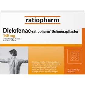 DICLOFENAC-ratiopharm Schmerzpflaster 10 St – PZN 3500938 из немецкой аптеки