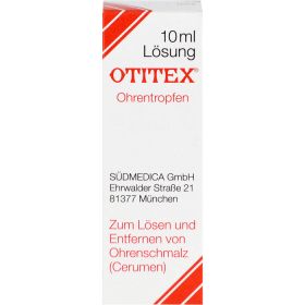 OTITEX Ohrentropfen 10 ml – PZN 3712876 из немецкой аптеки
