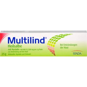MULTILIND Heilsalbe m.Nystatin u.Zinkoxid 25 g – PZN 3737422 из немецкой аптеки