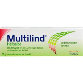 MULTILIND Heilsalbe m.Nystatin u.Zinkoxid 50 g – PZN 3737617 из немецкой аптеки