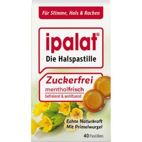 IPALAT Halspastillen zuckerfrei 40 St – PZN 3991095 из немецкой аптеки