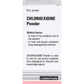 CHLORHEXIDIN Puder 50 g – PZN 4701484 из немецкой аптеки