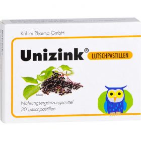 UNIZINK Lutschpastillen 30 St – PZN 4712418 из немецкой аптеки