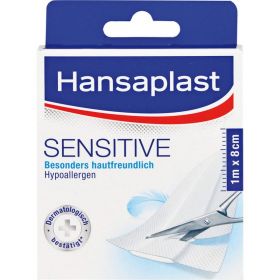 HANSAPLAST Sensitive Pflaster 8 cmx1 m 1 St – PZN 4749723 из немецкой аптеки