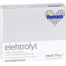 HUMANA Elektrolyt Fenchel Pulver 75 g – PZN 4910609 из немецкой аптеки