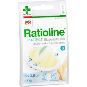 RATIOLINE protect Blasenpflaster 3,8x6 cm klein 5 St – PZN 5023299 из немецкой аптеки