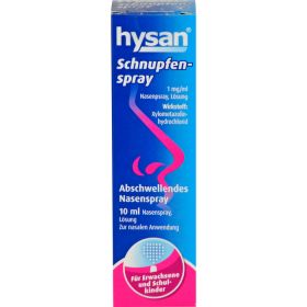 HYSAN Schnupfenspray 10 ml – PZN 6587271 из немецкой аптеки