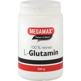 GLUTAMIN 100% rein Megamax Pulver 500 g – PZN 6705687 из немецкой аптеки