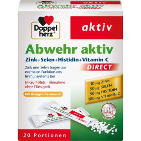 DOPPELHERZ Abwehr aktiv DIRECT Pellets 20 St – PZN 6733258 из немецкой аптеки
