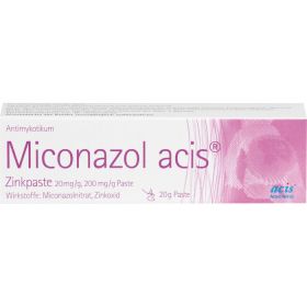 MICONAZOL acis Zinkpaste 20 g – PZN 6915261 из немецкой аптеки