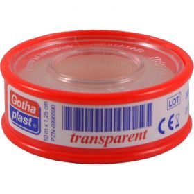 GOTHA FLEX Heftpfl.transp.1,25 cmx10 m 1 St – PZN 6996590 из немецкой аптеки