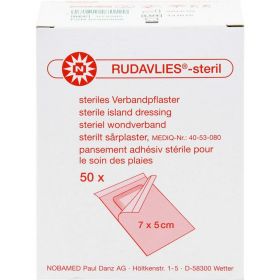 RUDAVLIES-steril Verbandpflaster 5x7 cm 50 St – PZN 7092666 из немецкой аптеки