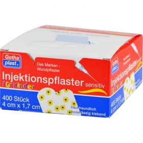 GOTHAPLAST Injektionspfl.Kinder Blume 1,7x4 cm 400 St – PZN 7118851 из немецкой аптеки