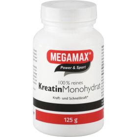 KREATIN MONOHYDRAT 100% Megamax Pulver 125 g – PZN 7345831 из немецкой аптеки