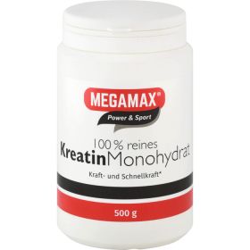KREATIN MONOHYDRAT 100% Megamax Pulver 500 g – PZN 7345848 из немецкой аптеки