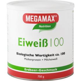 EIWEISS 100 Erdbeer Megamax Pulver 750 g – PZN 7345860 из немецкой аптеки
