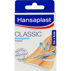 HANSAPLAST Classic Pflaster 6 cmx2 m 1 St – PZN 7347244 из немецкой аптеки