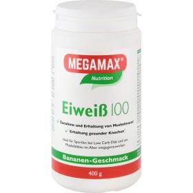 EIWEISS 100 Banane Megamax Pulver 400 g – PZN 7378173 из немецкой аптеки