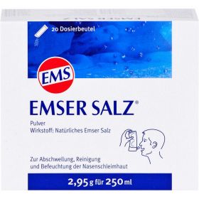 EMSER Salz Beutel 20 St – PZN 7522428 из немецкой аптеки