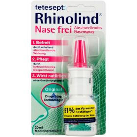 TETESEPT Rhinolind Abschwellendes Nasenspray 20 ml – PZN 7574655 из немецкой аптеки