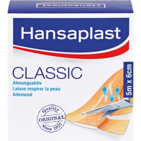 HANSAPLAST Classic Pflaster 6 cmx5 m 1 St – PZN 7577576 из немецкой аптеки