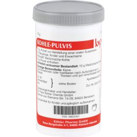 KOHLE pulvis Pulver 10 g – PZN 8625461 из немецкой аптеки