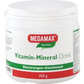 MEGAMAX Vita Mineral Drink Orange Pulver 350 g – PZN 8763312 из немецкой аптеки