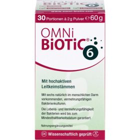 OMNI BiOTiC 6 Pulver 60 g – PZN 9066029 из немецкой аптеки