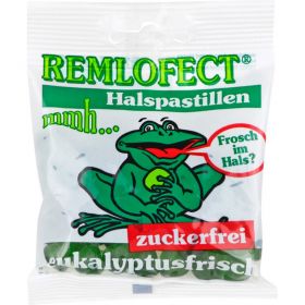 REMLOFECT Halspastillen zuckerfr.eukalypt.frisch 50 g – PZN 9285257 из немецкой аптеки