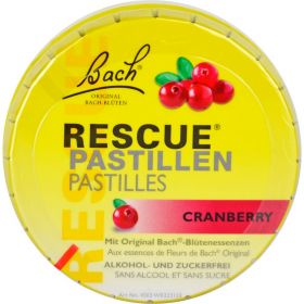 BACH ORIGINAL Rescue Pastillen Cranberry 50 g – PZN 9704381 из немецкой аптеки