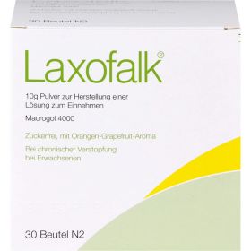 LAXOFALK 10 g Plv.z.Herst.e.Lsg.z.Einnehmen Beutel 30 St – PZN 9711524 из немецкой аптеки