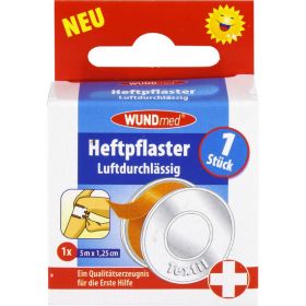 HEFTPFLASTER Textil 1,25 cmx5 m 1 St – PZN 9735045 из немецкой аптеки