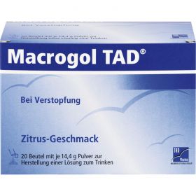 MACROGOL TAD Pulver 20 St – PZN 9775872 из немецкой аптеки