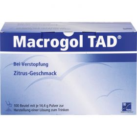 MACROGOL TAD Pulver 100 St – PZN 9775895 из немецкой аптеки