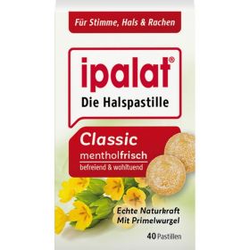 IPALAT Halspastillen classic 40 St – PZN 9942092 из немецкой аптеки