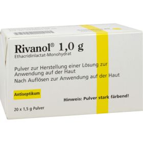 RIVANOL 1,0 g Pulver 20 St – PZN 10056639 из немецкой аптеки