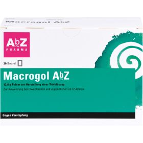 MACROGOL AbZ Plv.z.Her.e.Lsg.z.Einnehmen 20 St – PZN 10398877 из немецкой аптеки