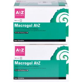 MACROGOL AbZ Plv.z.Her.e.Lsg.z.Einnehmen 100 St – PZN 10398943 из немецкой аптеки