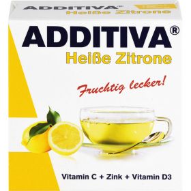 ADDITIVA heie Zitrone Pulver 120 g – PZN 10627616 из немецкой аптеки