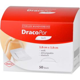DRACOPOR Wundverband 3,8x3,8 cm steril 50 St – PZN 10713818 из немецкой аптеки