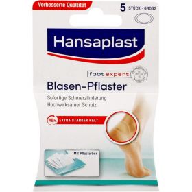HANSAPLAST Blasenpflaster gro 5 St – PZN 10779421 из немецкой аптеки