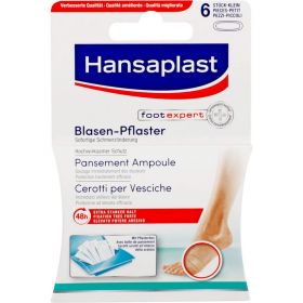 HANSAPLAST Blasenpflaster klein 6 St – PZN 10779438 из немецкой аптеки