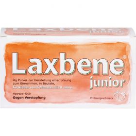 LAXBENE junior 4 g Plv.z.H.e.Lsg.z.Einn.Kdr.6M.-8J 30X4 g – PZN 10787337 из немецкой аптеки