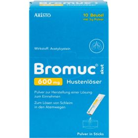 BROMUC akut 600 mg Hustenlser Plv.z.H.e.L.z.Einn. 10 St – PZN 11353144 из немецкой аптеки