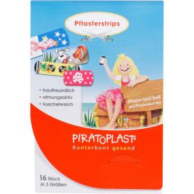 PIRATOPLAST Mdchen Pflasterstrips 3 Gren 16 St – PZN 11519455 из немецкой аптеки