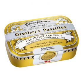 GRETHERS Blueberry zuckerfrei Pastillen 110 g – PZN 11863201 из немецкой аптеки